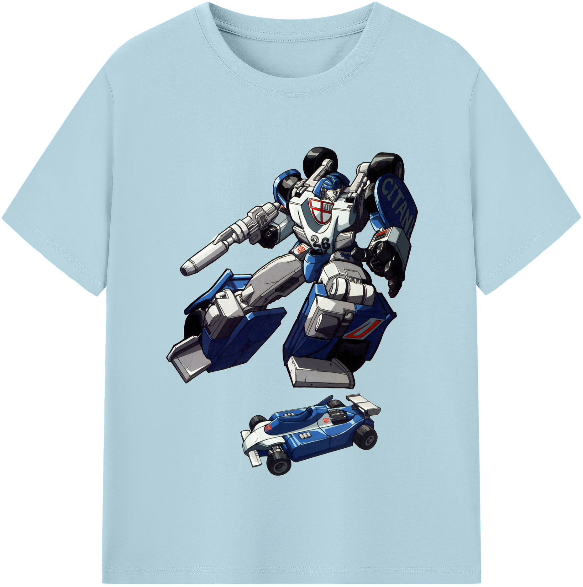 （画像用）  綿100％半袖Tシャツ（フロントプリント）